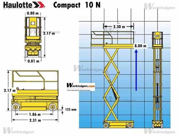 Haulotte Compact 10N 1