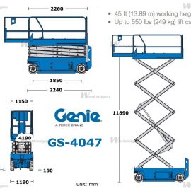 4 genie gs4047 4 genie gs4047